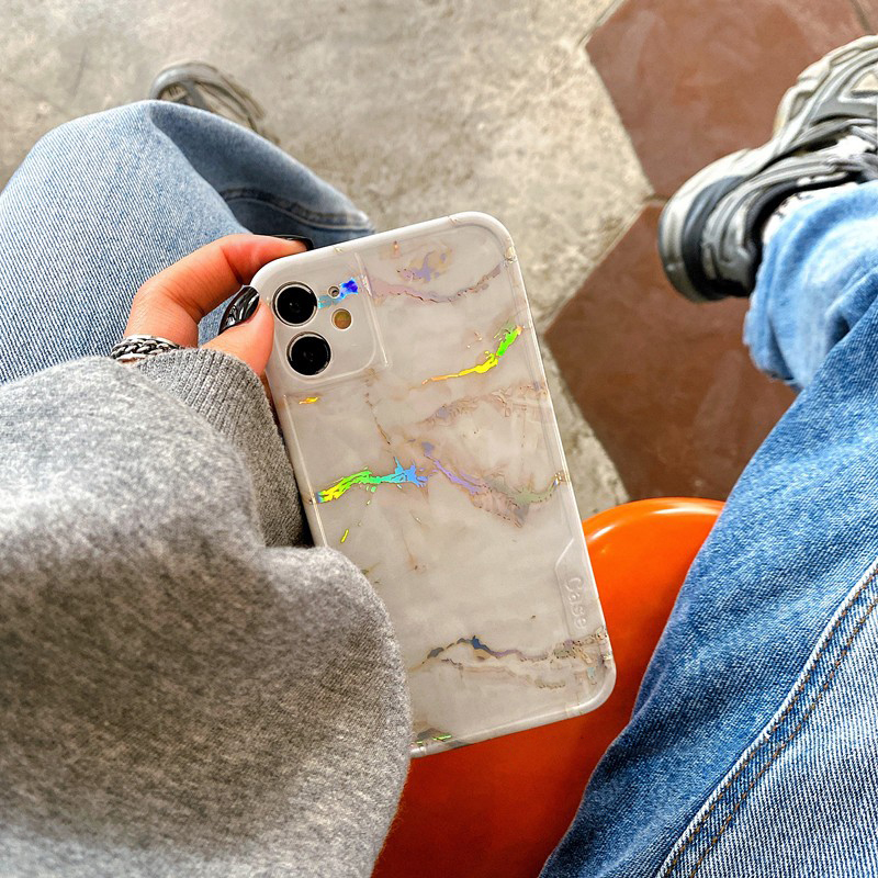 Compatible With Apple Cold Wind Laser Marble Straight