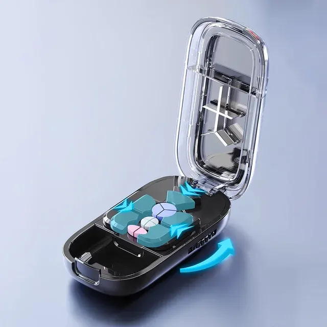 Portable Pill Cutter for Thirds and Quarters 3
