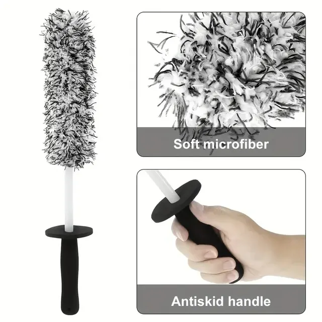 Long Microfiber Wheel Cleaning Brush 2