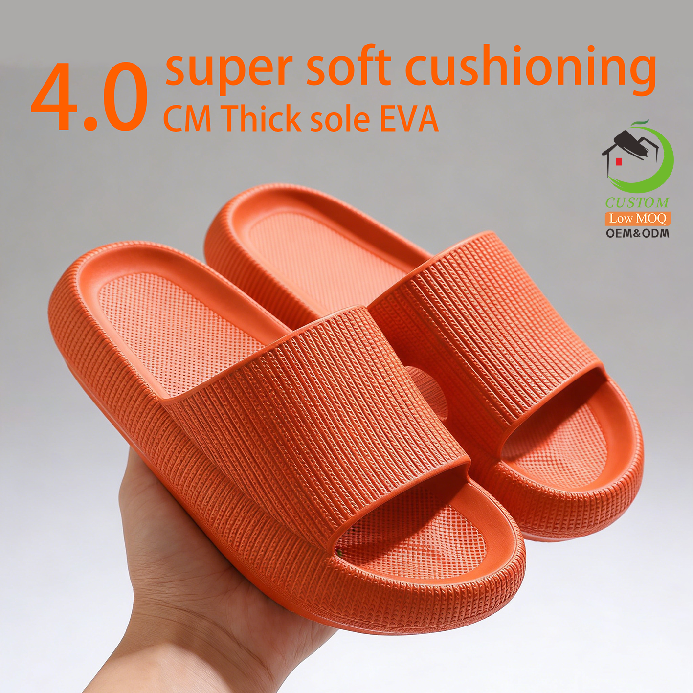 Plus Size Women's Platform Flip Flop Sandals 2