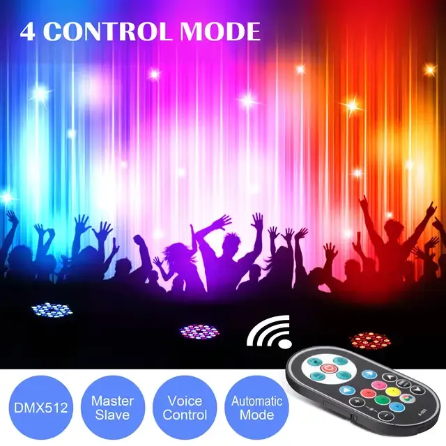 LED Flat PAR Light 4