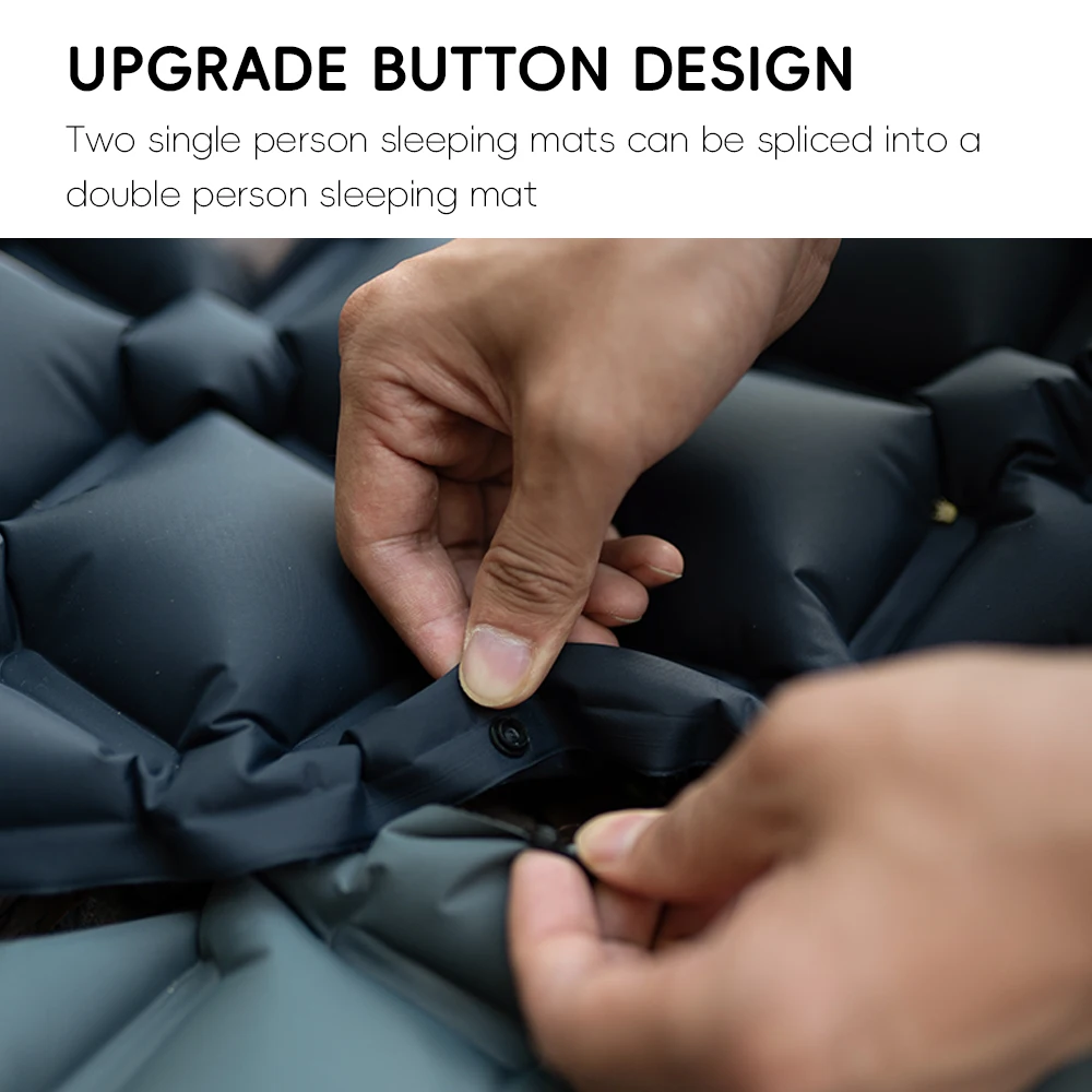 Inflatable Camping Mattress with Pillow 3