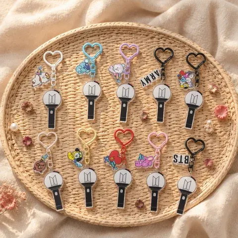 Mini Light-Up Stick Keychain