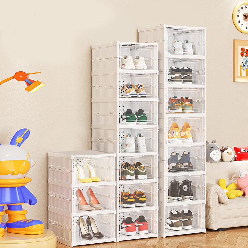 6-Tier Foldable Clear Shoe Rack 3