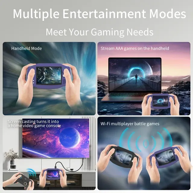 Retro Handheld Game Console 4