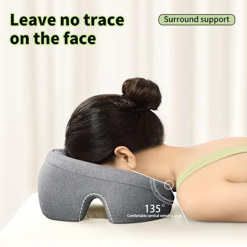 Spezielles Komfortables Atmungsaktives Memory-Schaum Gesichtskissen für Kopf Massage 2