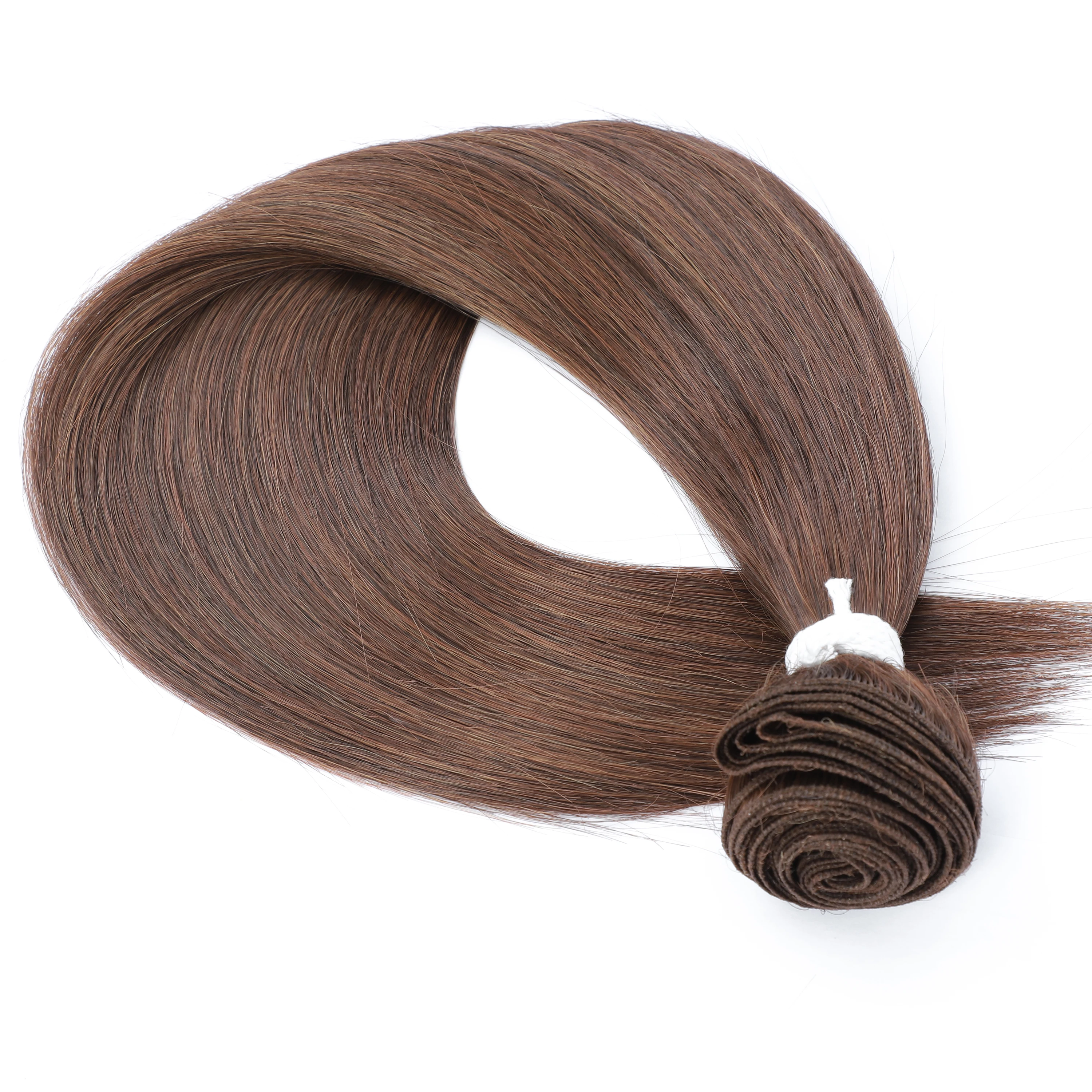 Gerade Haarbündel Verlängerungen Glattes Ombre-Haar Weben 91 4 4