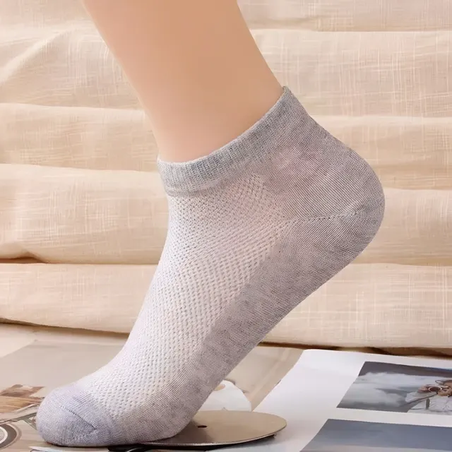 Invisible Women's Mesh Ankle Socks 10-Pack 2