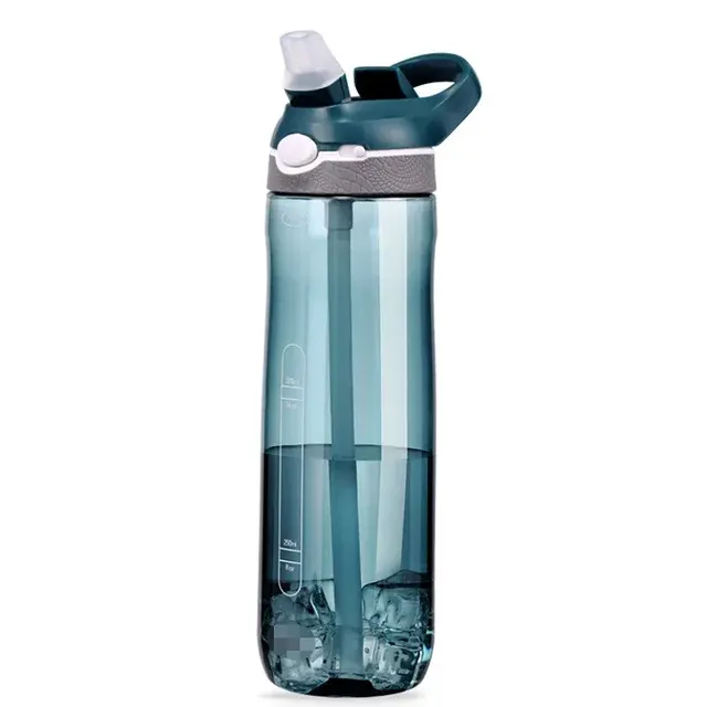 Water Bottle With Straw 1