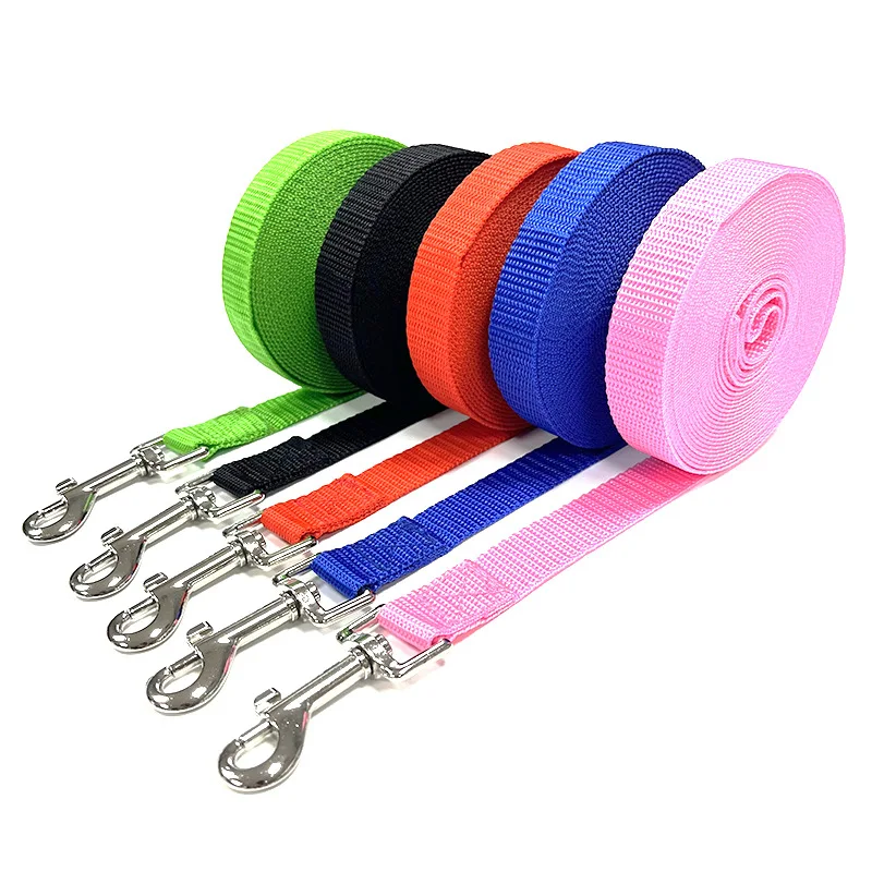 Lange Hunde-Trainingsleine aus Nylon 1 5–30 m Zugseil-Lanyard