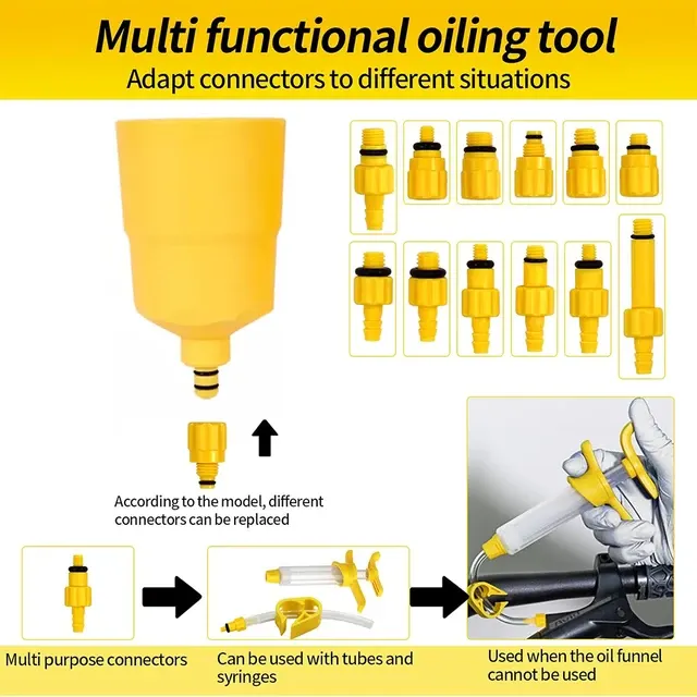 60ml Mineral Oil Bleed Kit for Disc Brakes 3