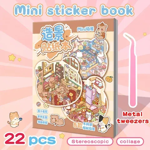 Mini Scene Sticker Book