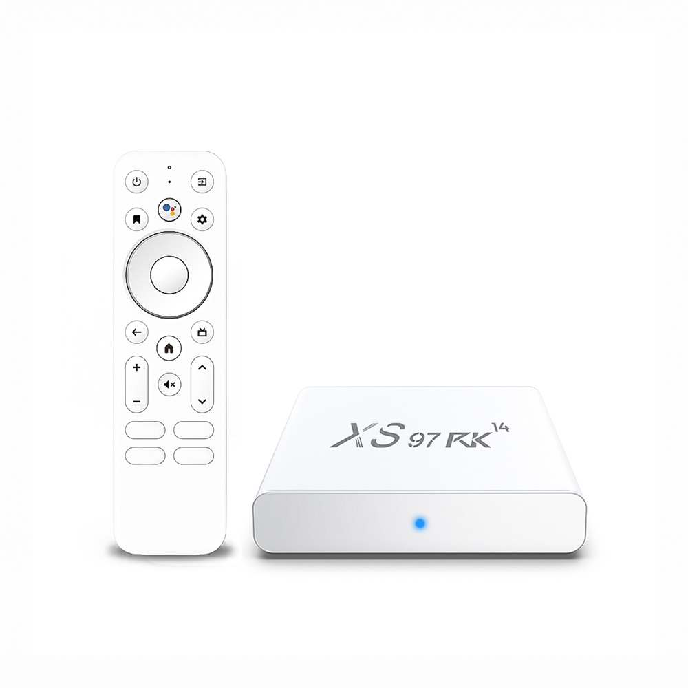 Kompakte Android 14 TV Box mit WLAN 6 2