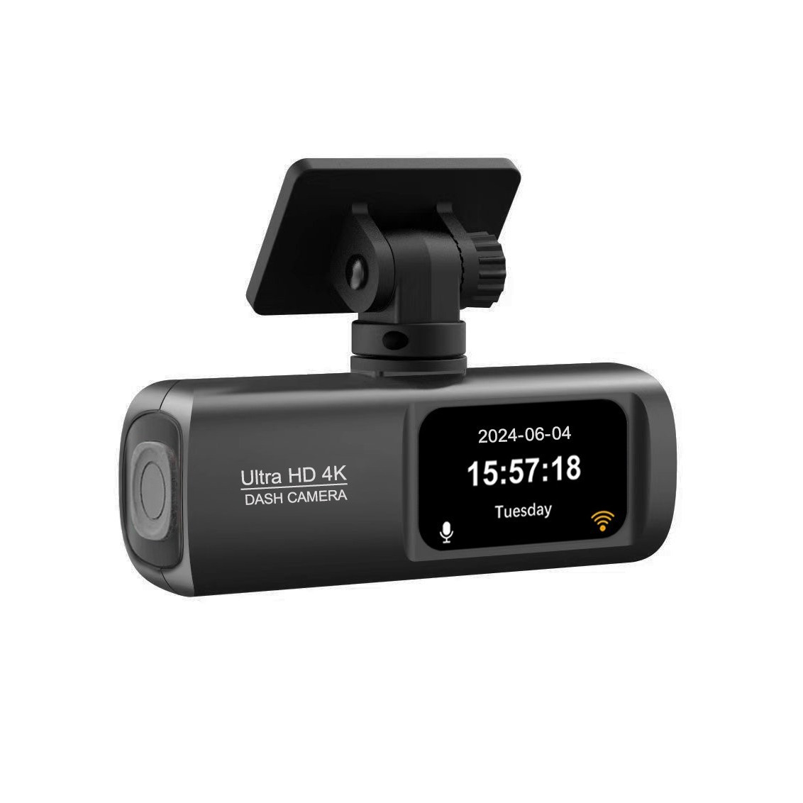 Compact 4K Dash Cam, Night Vision GPS 3