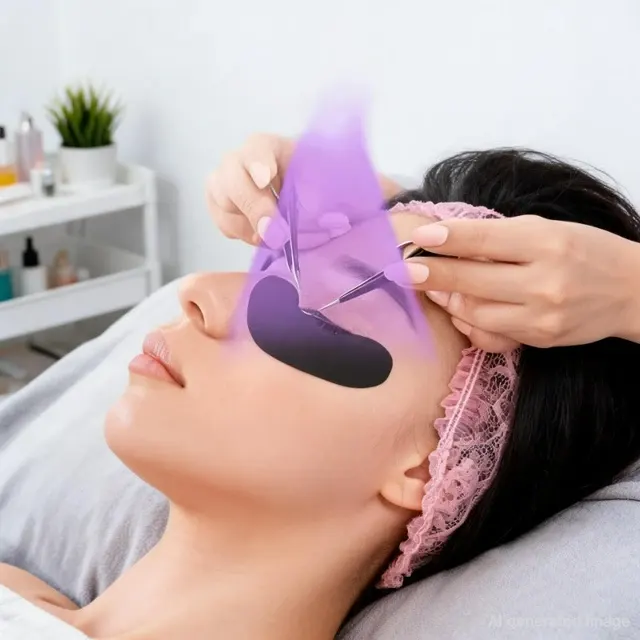 30 60 Paar Polsternde UV-Schwarze Patches für Wimpernverlängerung 2