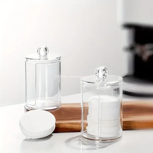 Acrylic Cotton Pad Holder 4