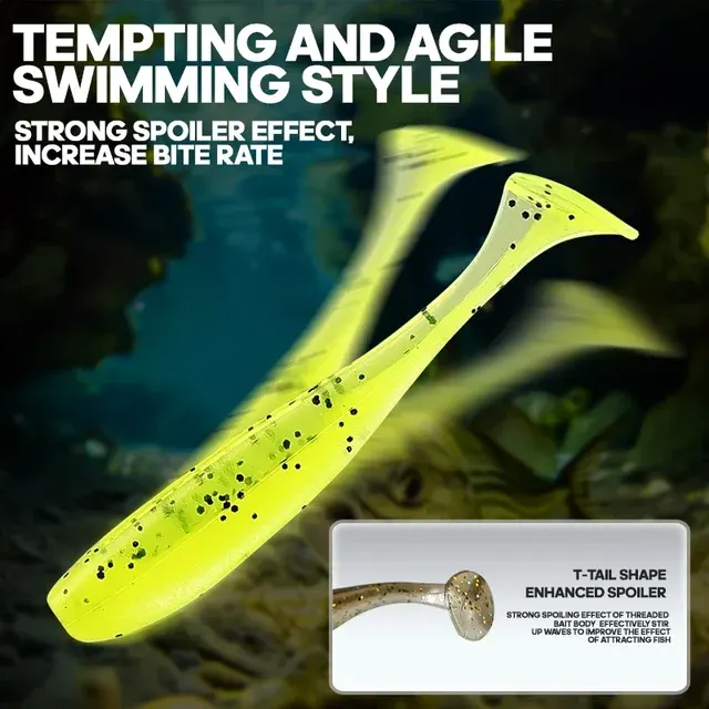 36-Piece Soft Bait Kit with Jig Hooks 4