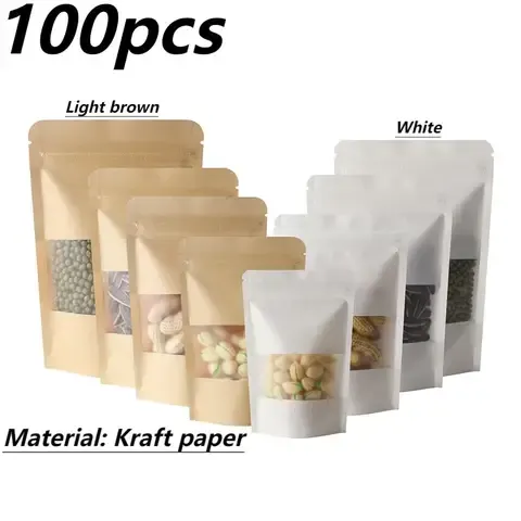 Kraftpapier-Standbeutel
