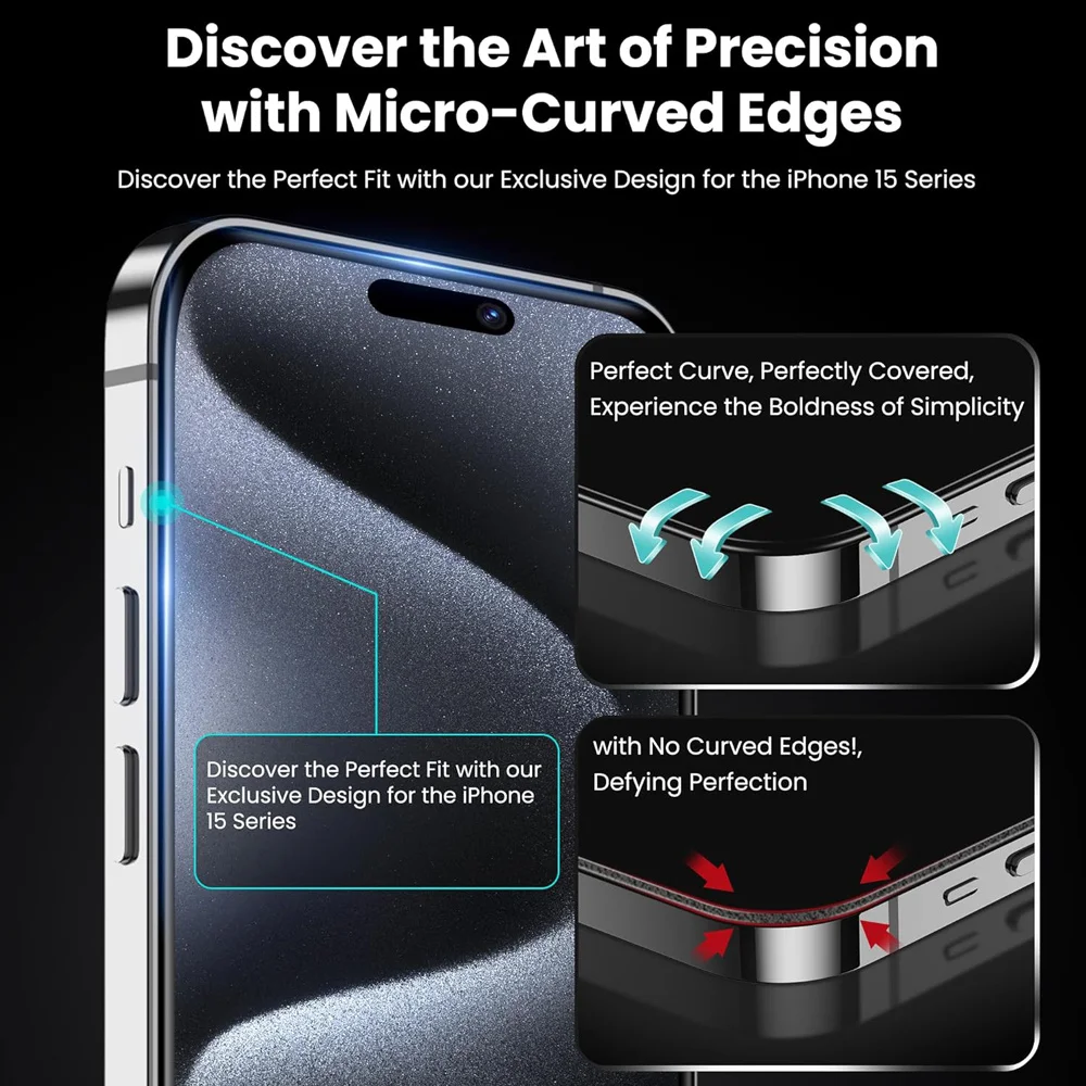 HD-Bildschirmschutz für iPhone 16 15 17 14 13