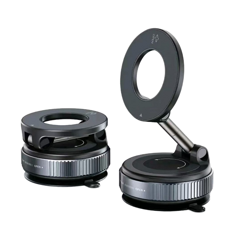 K007 Vacuum Suction Magnetic Phone Holder 17 Magnets