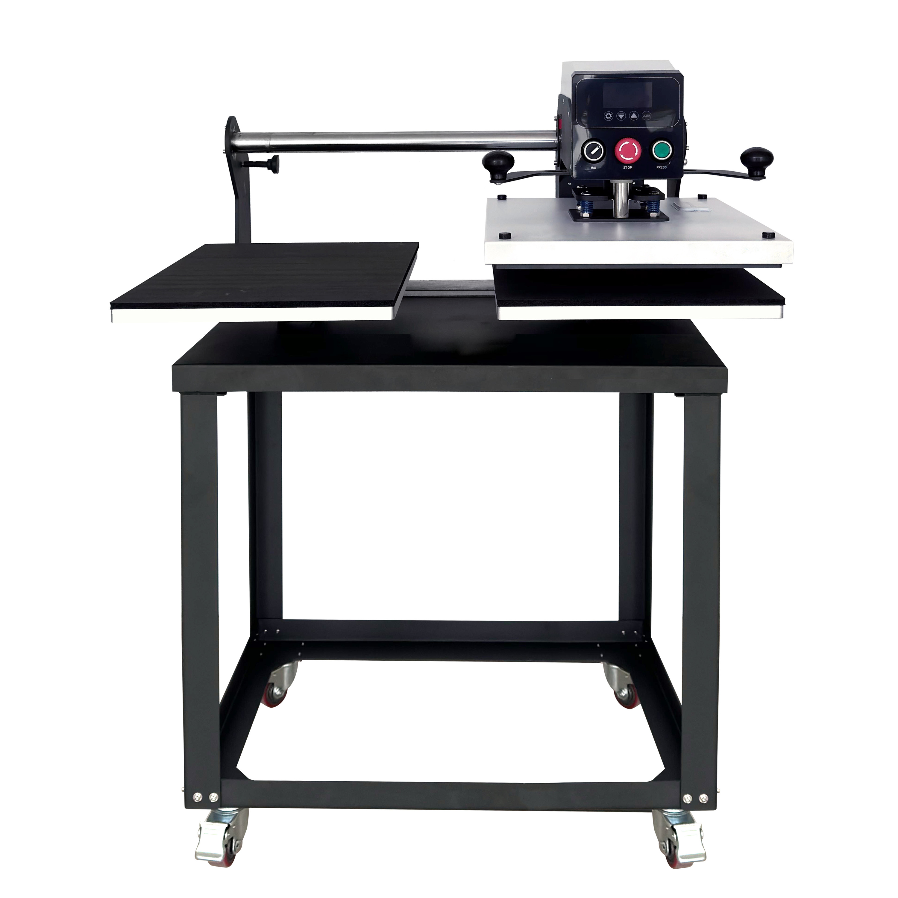 40x50 Electric Open Double Station Heat Press Machine 4