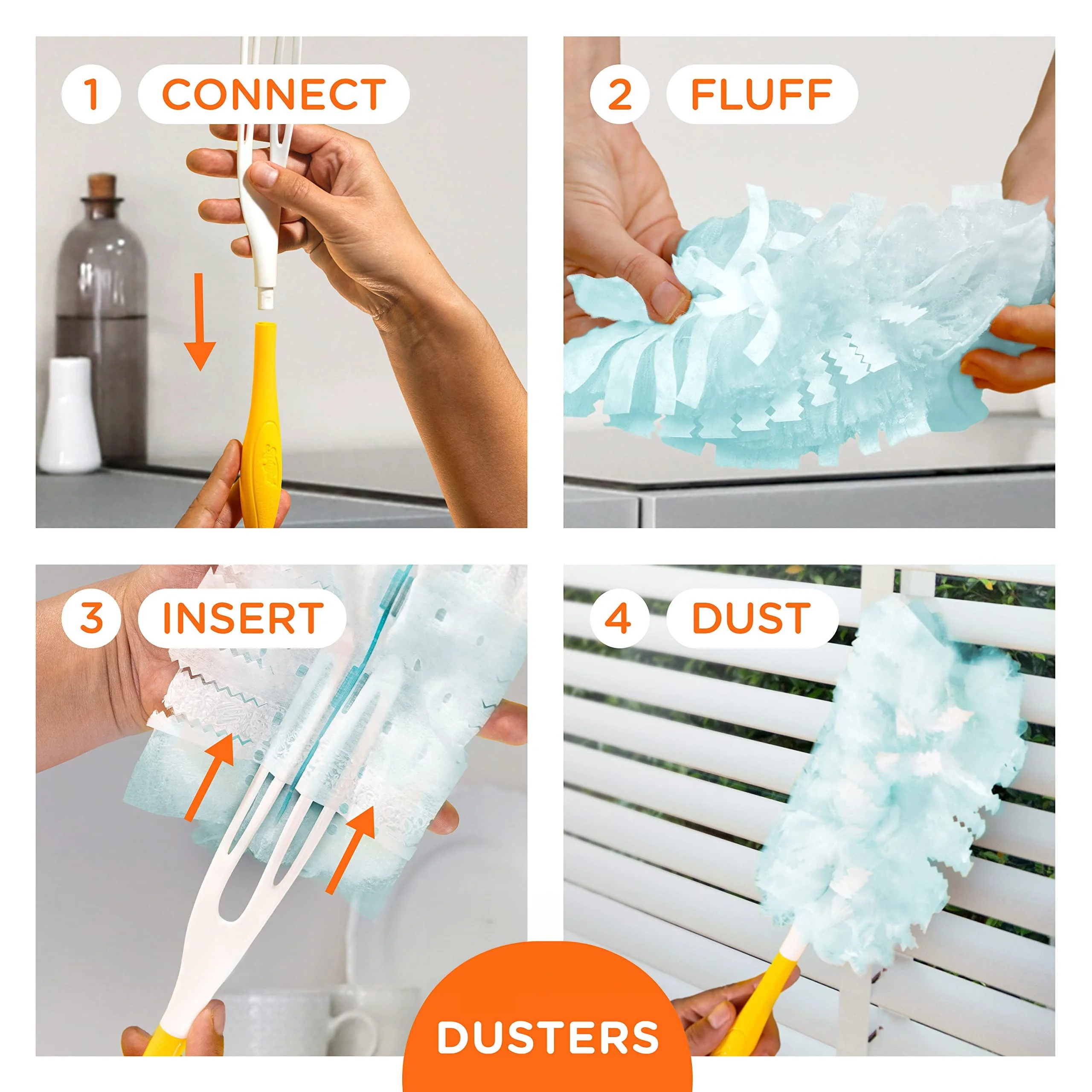 Replaceable Dusting Cloth for Tabletops 2