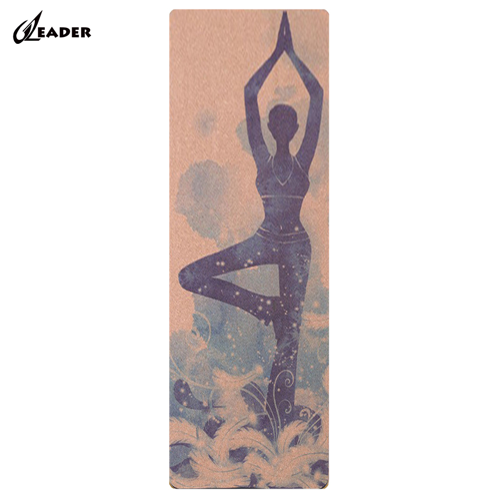 Non-Slip Eco Cork Yoga Mat