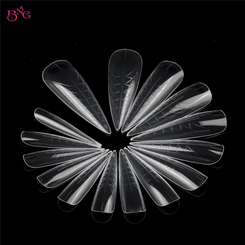 Stiletto Nail Forms, 150-Pack Bulk 2