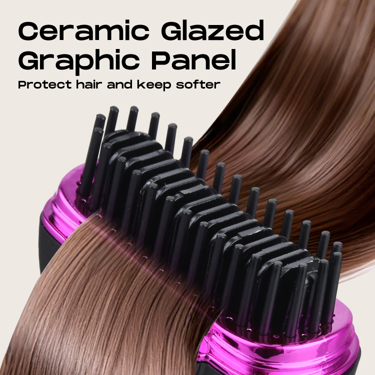 Pocket Size Hair Straightener Brush 4