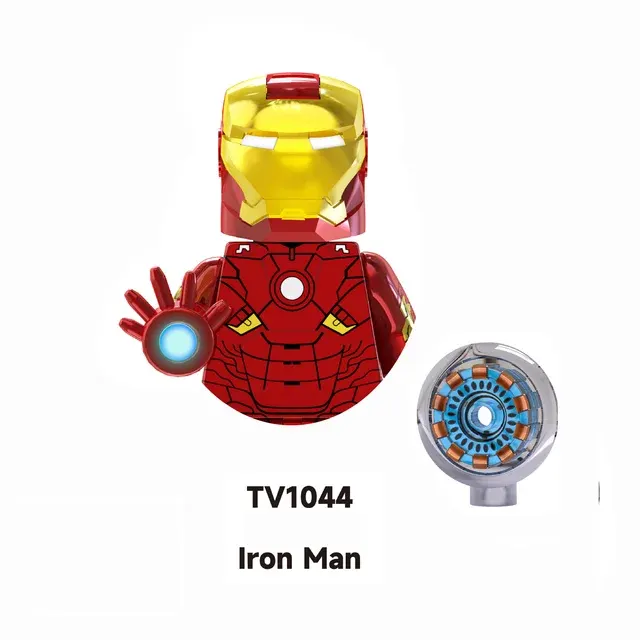 Superhero Building Block Set 4