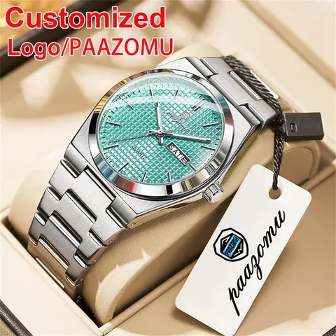 Luminous Men's Chronograph Watch with Date