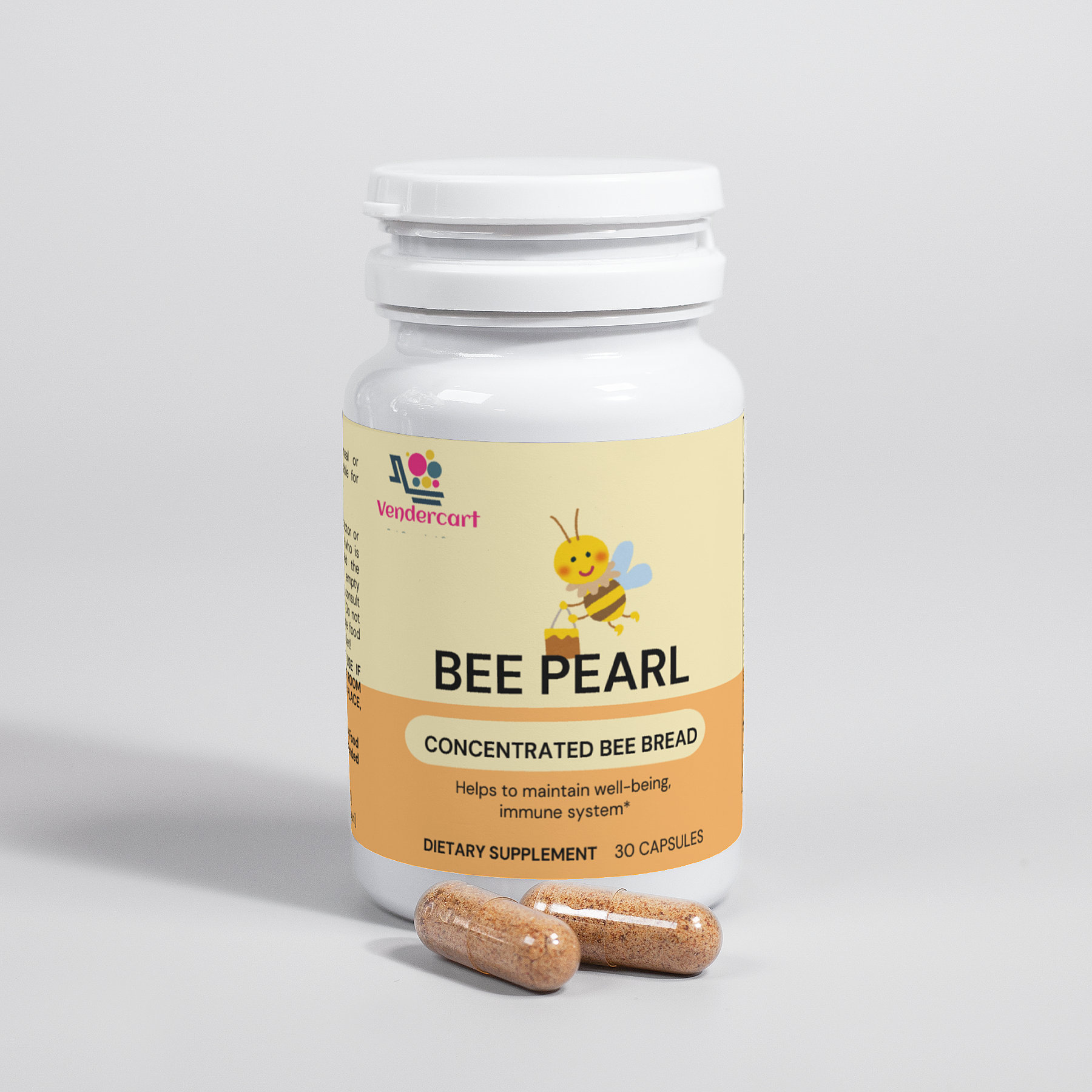 Bee Pearl Capsules Natural Immunity Energy And Skin