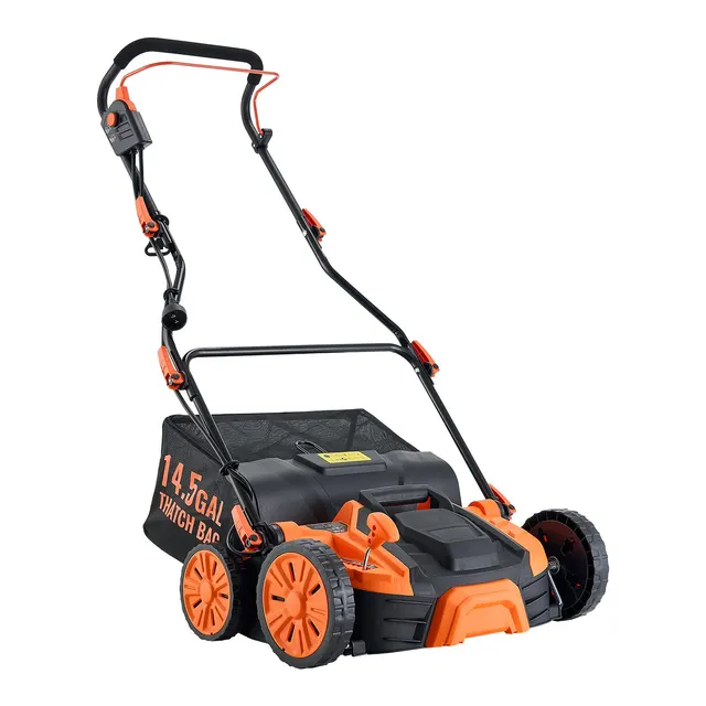 2-in-1 Corded Electric Dethatcher Scarifier 16-Inch 1