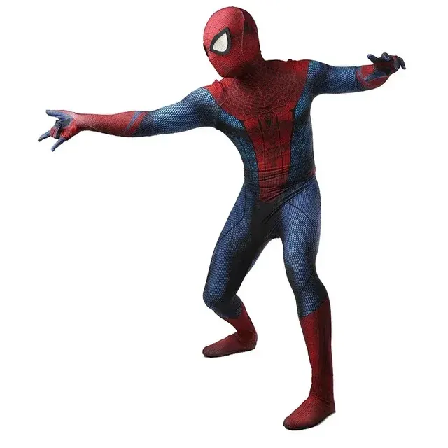 Men's Spider Superhero Cosplay Jumpsuit 4