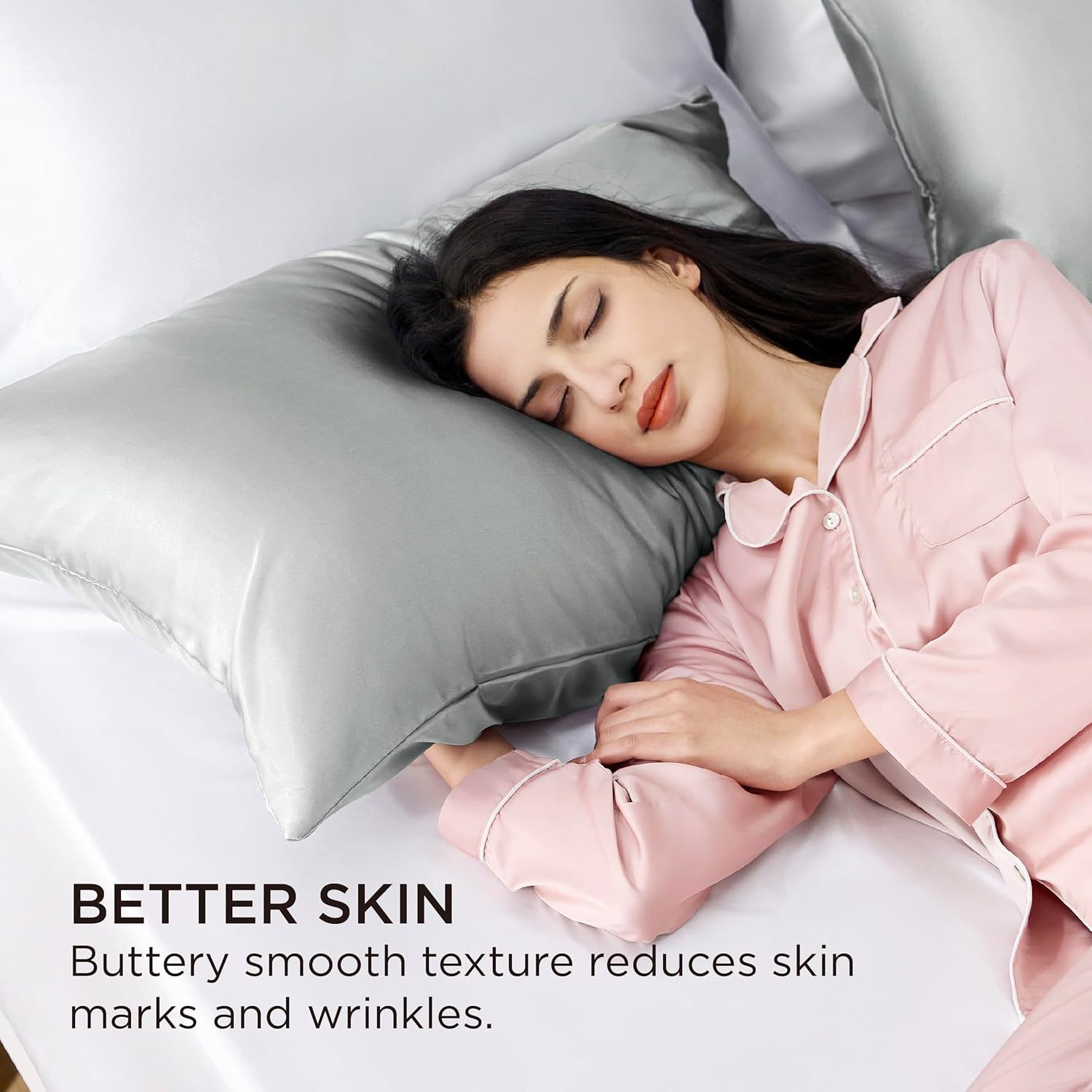 Satin Pillowcase With Zipper Closure 4