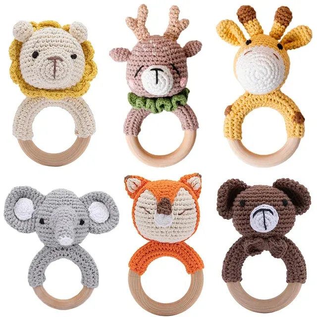 Wooden Baby Rattle 3