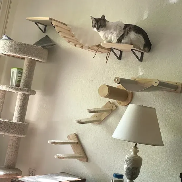 Wall-Mounted Cat Scratcher 4