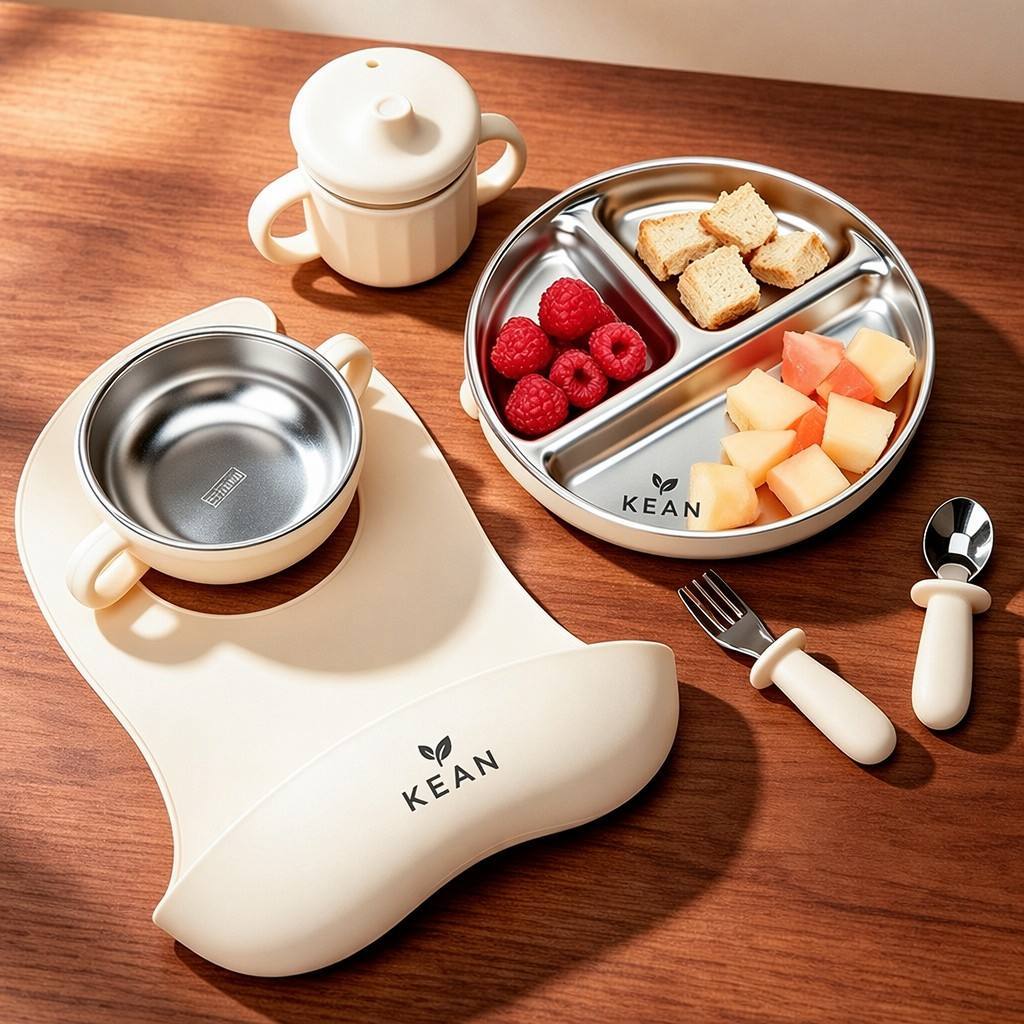 Price BPA Free SUS304 Stainless Steel Cartoon Baby