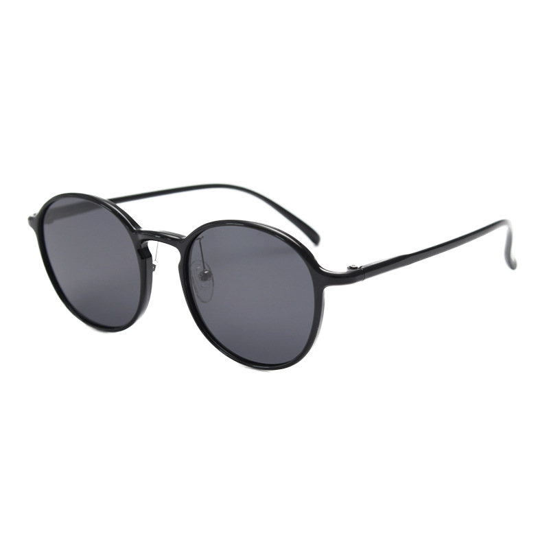 Men's Round Polarized Retro Sunglasses