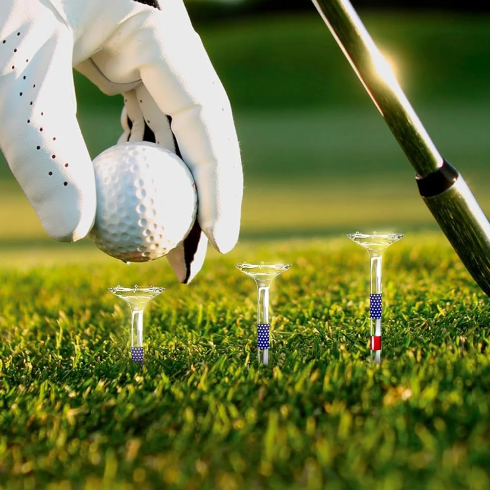 TINSOL 10 Stück Lange Golf-Tees Unzerbrechlich 83 mm 4