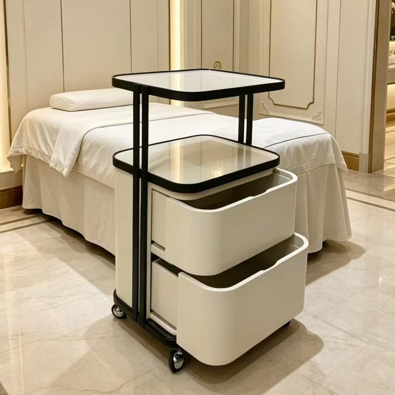 Luxus Salonwagen mit Schubladen und Rollen 4