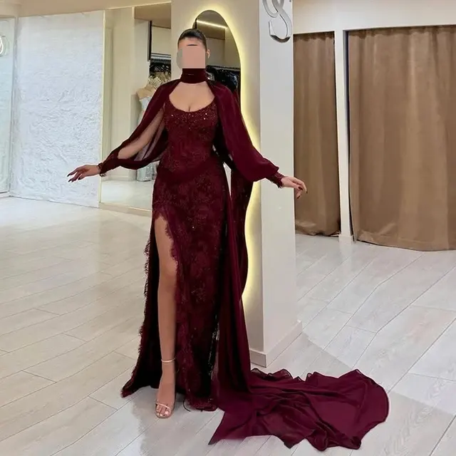 Lace Evening Gown 3