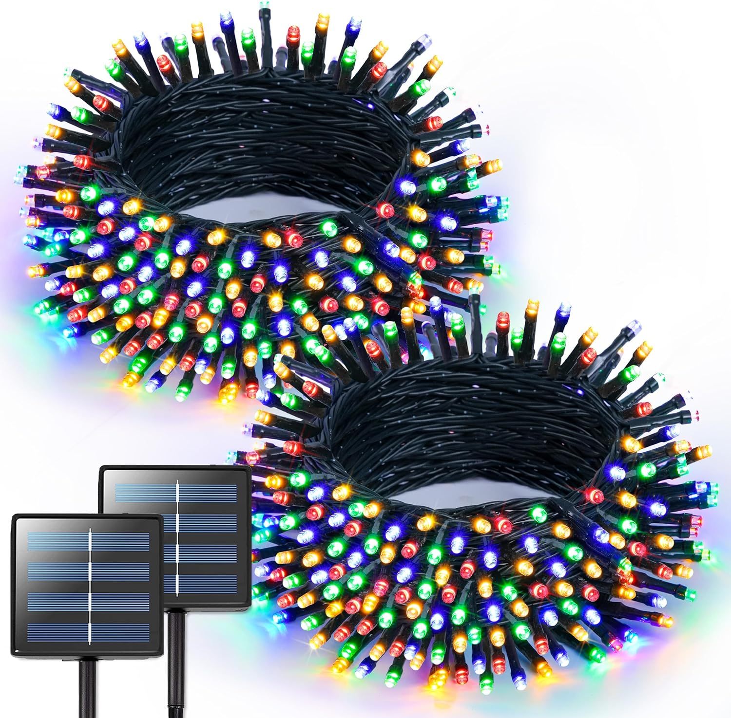 Solar-Lichterkette mit 8 Modi und Speicherfunktion