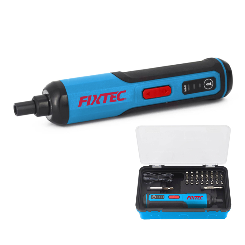 FIXTEC 4V Mini Electric Screwdriver 1500mAh Rechargeable Cordless