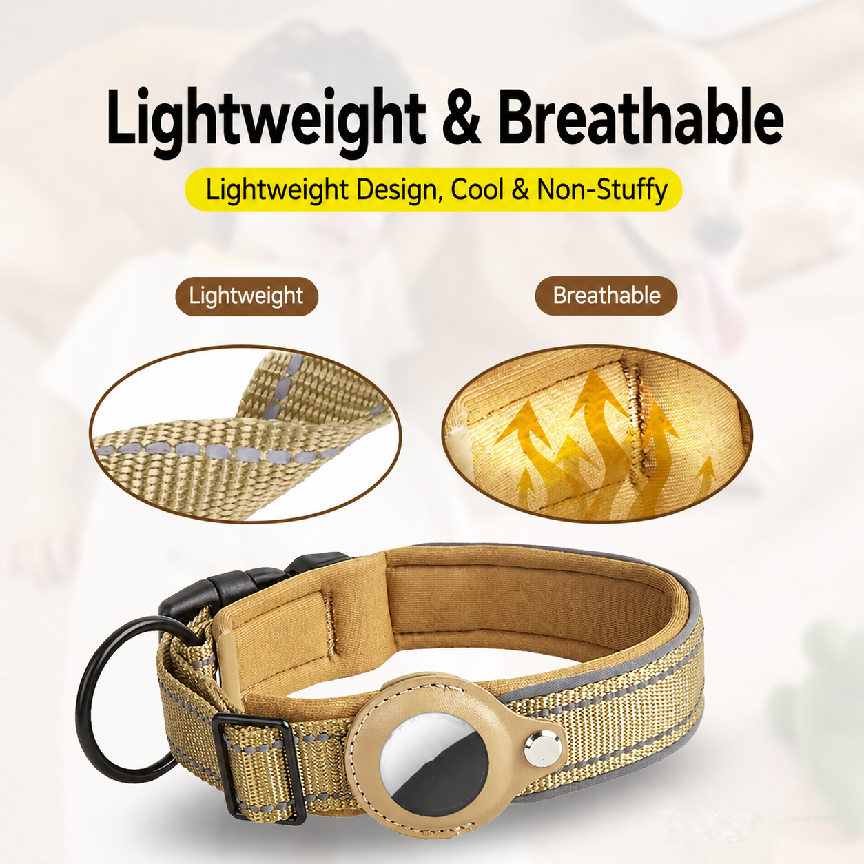 Smart Pet Collar Waterproof Tracking Locator 3