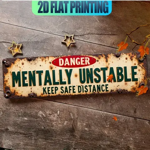 Vintage Metal Sign