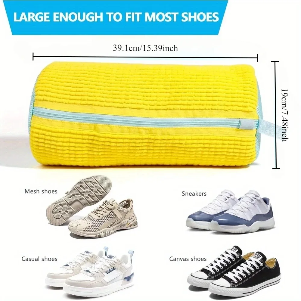 Padded Mesh Laundry Bag for Shoes 3