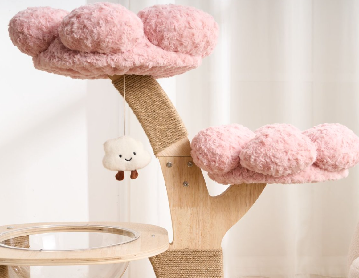 Modern Sisal Cat Tree Cloud Design 3