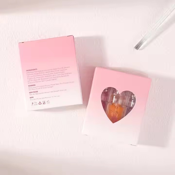 Transparent Fruity Lip Oil Set 3