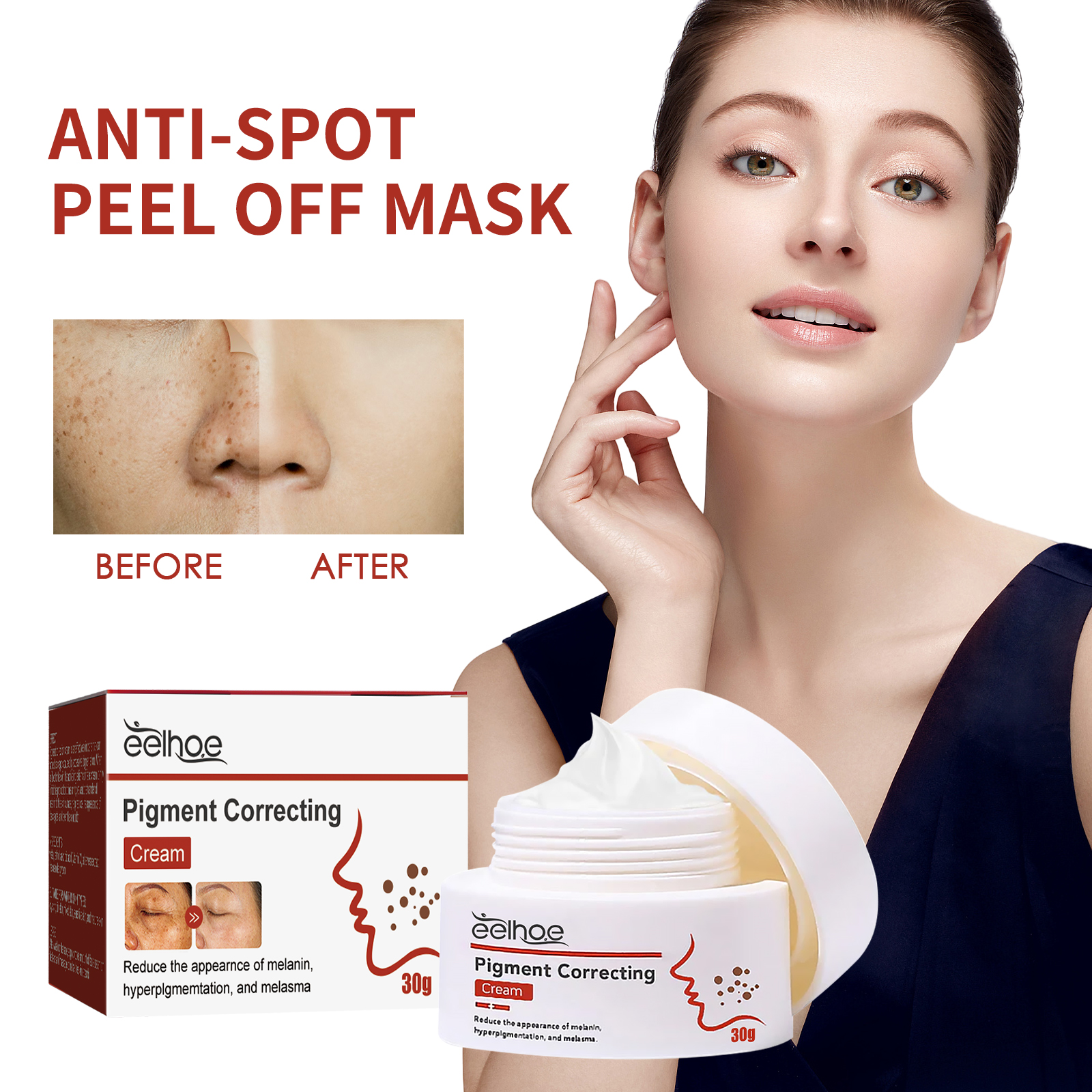 EELHOE Color Repair Cream Replenishes Moisturizes And Lightens